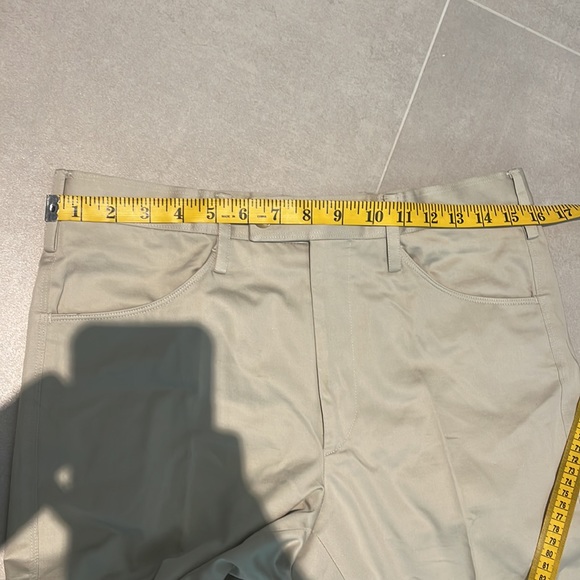 Gucci pants size 32” men ivory beige dress elegant straight 100% rayon viscose - Picture 4 of 11